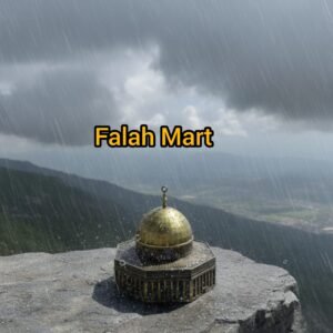 Metal replica model of the Dome of the Rock (Qubbat al-Sakhra)