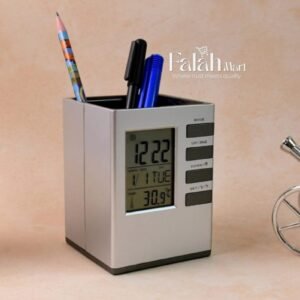 Pen Holder with Digital Watch